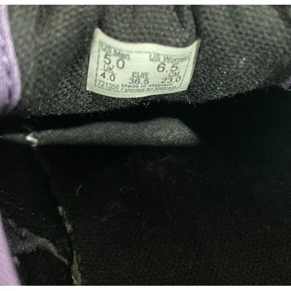 VANS Unisex Purple Faux Suede Textured Platform Creeper Sneakers SZ M5/W6.5 - Picture 6 of 7